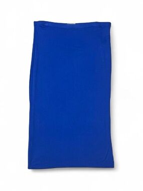 Bisou Bisou Royal Blue Pencil Skirt XL
